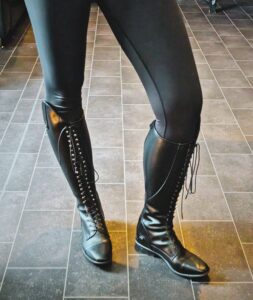 Reitstiefel Ledermaske